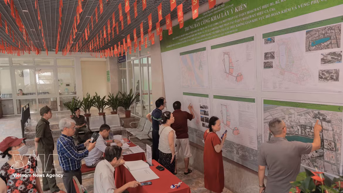 Hanoï consulte la population sur l’aménagement du lac Hoan Kiem et de ses environs