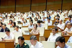 Délégués lors de la conférence. Photo: VNA