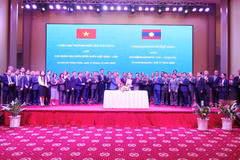 Vietnam et Laos boostent leur coopération en matière de gestion et de développement des frontières. Photo: VNA