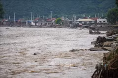 Les pluies diluviennes qui ont frappé Pékin ont fait au moins 44 morts et neuf disparus. Photo: Xinhua/VNA