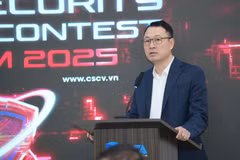 Le sous-colonel Triêu Manh Tung, directeur adjoint du Département de cybersécurité et de lutte contre la criminalité technologique du ministère vietnamien de la Sécurité publique. Photo: Ministère vietnamien de la Sécurité publique