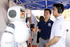 Le robot Anbi. Photo: VNA
