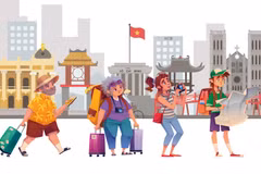 Quatre premiers mois de 2026: le nombre de visiteurs internationaux au Vietnam a atteint 8,8 millions 