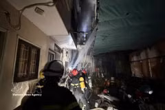 Le lieu de l’incident. Photo: VNA