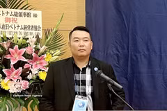 Nguyên Vu Minh Hoang, secrétaire général de l’Association de liaison avec les Vietnamiens d’outre-mer de Hô Chi Minh-Ville. Photo: VNA