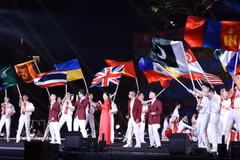 Ouverture du premier festival culturel mondial à Hanoi. Photo: VNA