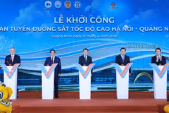 Lancement des travaux de la première ligne ferroviaire à grande vitesse interrégionale au Vietnam 