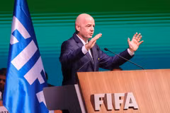 Le président de la FIFA, Gianni Infantino. Photo: Xinhua/VNA