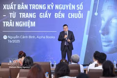 Nguyên Canh Binh, président d'Alpha Books. Photo: VNA