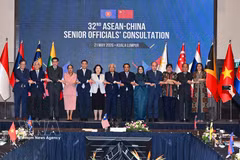 La 32e réunion de consultation des hauts fonctionnaires ASEAN-Chine (ACSOC). Photo: VNA