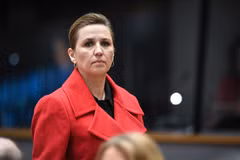 Mette Frederiksen, Première ministre du Danemark. Photo: Xinhua/VNA