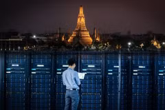 La Thaïlande attire d'importants investissements dans les centres de données et les services numériques. Photo: Nikkei Asia