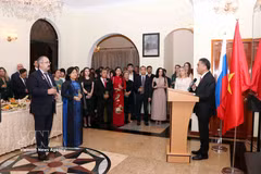 La célébration de la Journée de la Russie à Hô Chi Minh-Ville. Photo: VNA