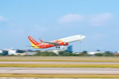 Un avion de Vietjet. Photo: Vietjet