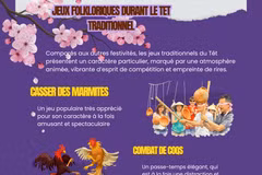 Jeux folkloriques durant le Tet traditionnel