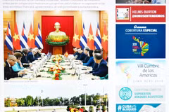 Les médias cubains soulignent l’importance de la visite du plus haut législateur cubain au Vietnam. Photo: VNA