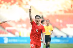 Le jeune joueur Xuan Bac. 