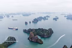 La baie d’Ha Long, joyau naturel classé au patrimoine mondial de l’UNESCO. Photo: VNA