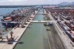Le port CMIT à Hô Chi Minh-Ville. Photo: VNA