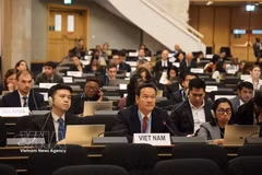 L’ambassadeur Mai Phan Dung, chef de la Mission permanente du Vietnam auprès de l’ONU, de l’Organisation mondiale du commerce (OMC) et d’autres organisations internationales à Genève. Photo: VNA
