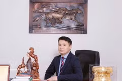 Le président de l’Association des Vietnamiens en Mongolie, Nguyen Huy Tuan. Photo: VNA