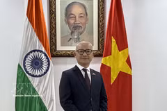 L’ambassadeur du Vietnam en Inde, Trinh Minh Manh. Photo: VNA