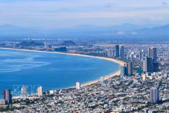 Un coin de la ville balnéaire de Da Nang (Centre). Photo: VNA