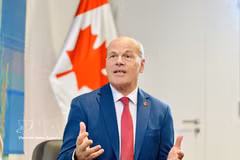 L’ambassadeur du Canada au Vietnam, Jim Nickel. Photo: VNA