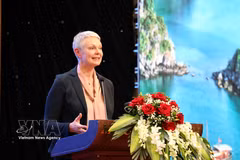 Hilde Solbakken, ambassadrice de Norvège au Vietnam. Photo: VNA