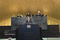 L’ambassadeur Do Hung Viet, chef de la Mission permanente du Vietnam auprès des Nations unies. Photo: VNA