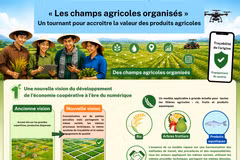Les champs agricoles organisés, un tournant pour accroître la valeur des produits agricoles 