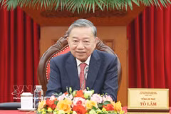 Le secrétaire général du Parti et président de la République Tô Lâm. Photo: VNA