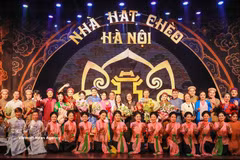 Le Théâtre de Cheo de Hanoï. Photo: VNA