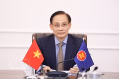 Le ministre vietnamien des Affaires étrangères, Le Hoai Trung. Photo: VNA