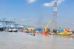 En 2024, les exportations vietnamiennes vers les États-Unis ont représenté environ 29,5 % du chiffre d'affaires total des exportations. Photo: VietnamPlus