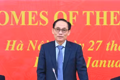 Le ministre des Affaires étrangères Le Hoai Trung. Photo: VNA