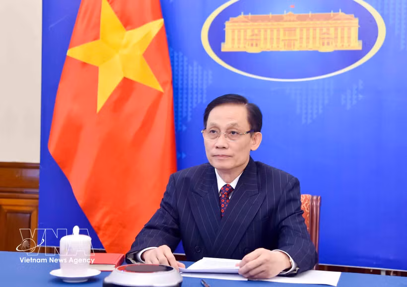 Le ministre des Affaires étrangères Le Hoai Trung. Photo : VNA