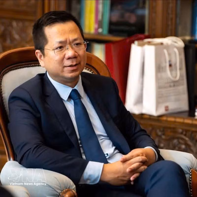 L'ambassadeur du Vietnam en Pologne, Ha Hoang Hai. Photo : VNA