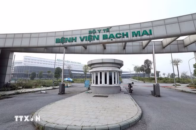 Deuxième campus de l'hôpital Bach Mai. Photo: VNA