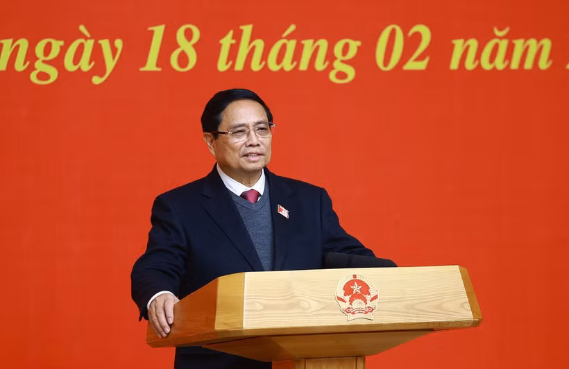 Le Premier ministre Pham Minh Chinh. Photo: VNA