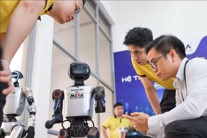 Activités dans la cadre de la Journée de l'IA 2026 au Vietnam. Photo : VNA
