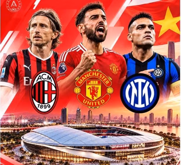 Manchester United, l’AC Milan et l’Inter Milan disputeront des amicaux au Vietnam en 2027. Source: thethao247.vn