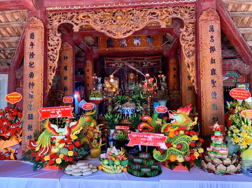Une cérémonie annuelle d'offrande d'encens pour commémorer le prince Lang Liêu, le septième roi Hùng, aura lieu le 7 mai dans la ville de Viêt Tri, dans la province de Phu Tho (Nord). Photo : Comité d'organisation