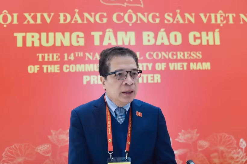 L’ambassadeur Dang Minh Khôi, membre de la délégation du Comité du Parti du ministère des Affaires étrangères. Photo : VNA