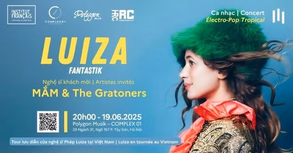 Le célèbre groupe français Luiza se produira dans quatre grandes villes du Vietnam. Photo: ifv.vn