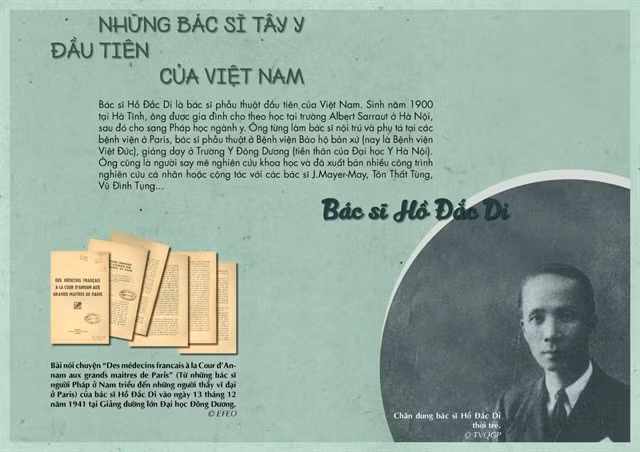 Une exposition en 3D au Centre national des archives 1 célèbre le 70e anniversaire de la Journée des médecins vietnamiens le 27 février. Photo : gracieuseté du Centre national d’archives n°1.