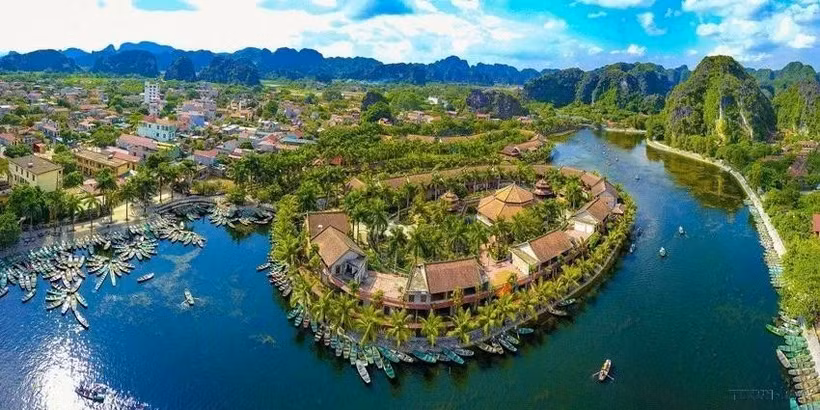 Le complexe touristique de Tràng An. Photo: VNA