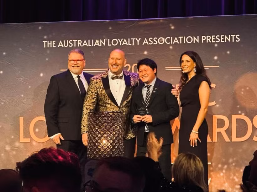 Cérémonie de remise du Prix "Best Use of Digital Technology" aux Asia Pacific Loyalty Awards 2025. Photo : Vietjet