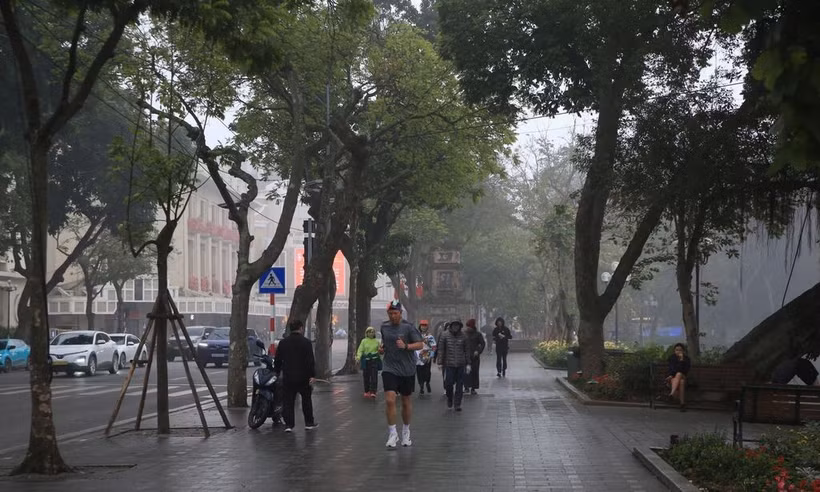Le froid de retour ce week-end à Hanoi. Photo: VNA