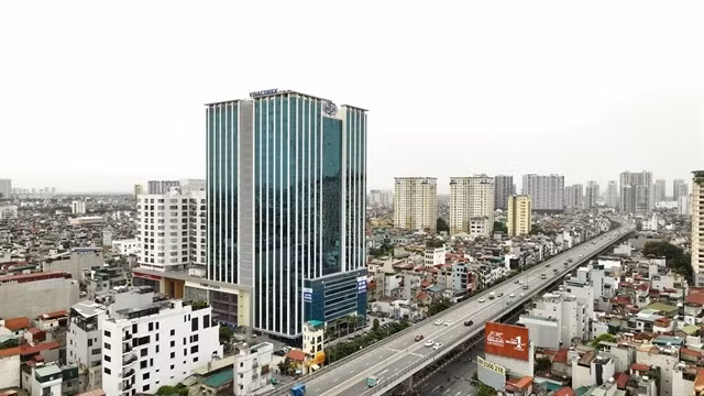 Un immeuble développé par Vinaconex à Hanoi. Photo : vinaconex.com.vn
